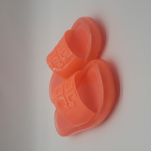 575- Tory Burch Bubble Jelly Slides Women's Sandals Size 6 B NWT - Picture 1 of 10